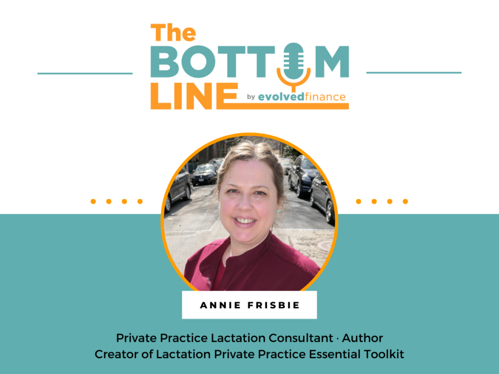 Annie Frisbie on the The Bottom Line Podcast