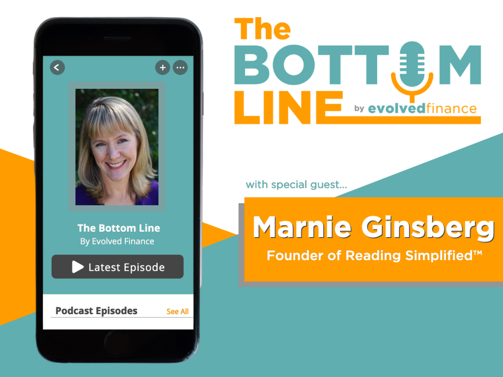 Marnie Ginsberg on the The Bottom Line Podcast by Evolved Finance